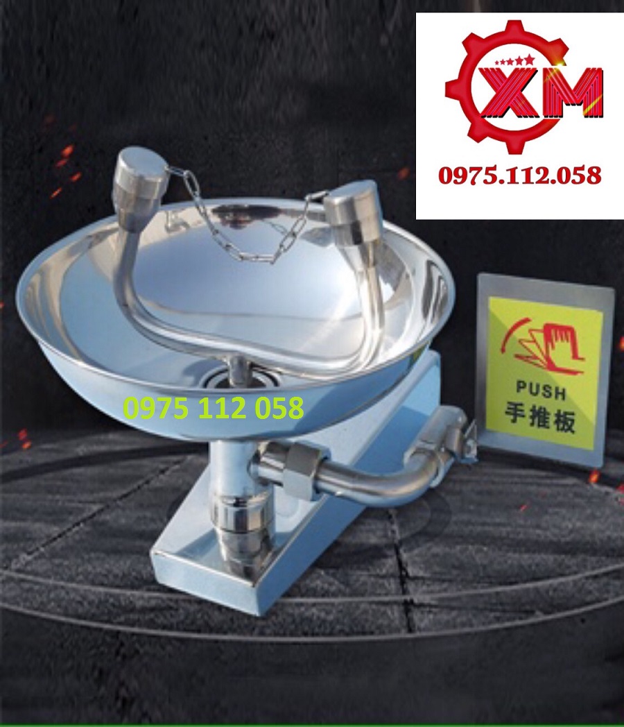 Bồn rửa mắt khẩn cấp treo tường