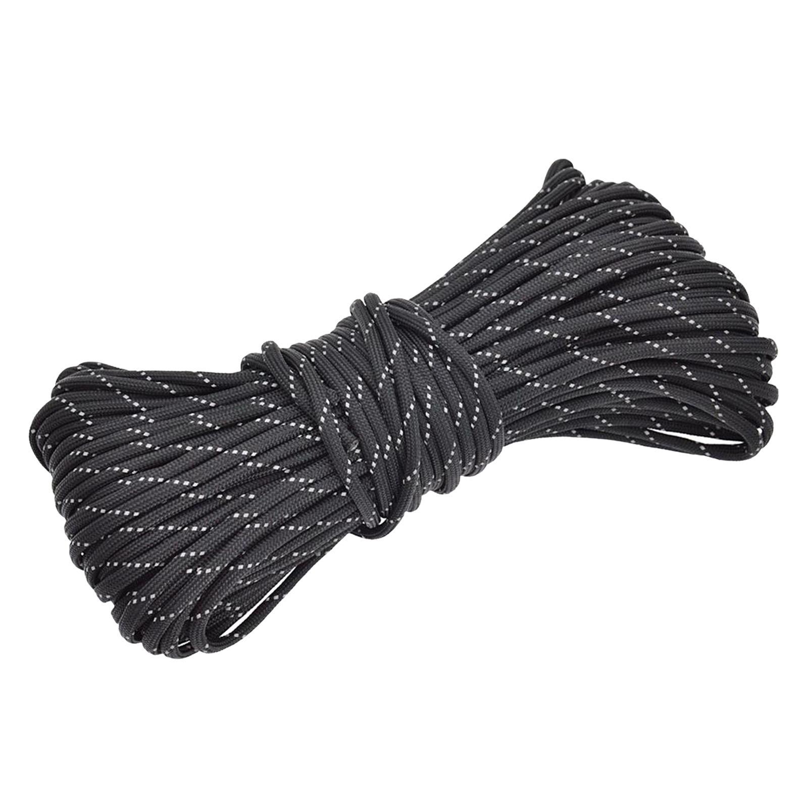 31m Survival Paracord Parachute Fire Cord Survival Ropes , 9 Stand Cores Outdoor Rope