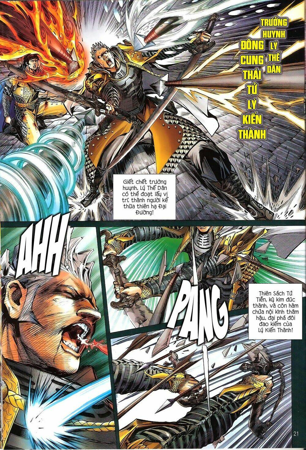 thiết tướng tung hoành (cựu tác) chapter 128 20