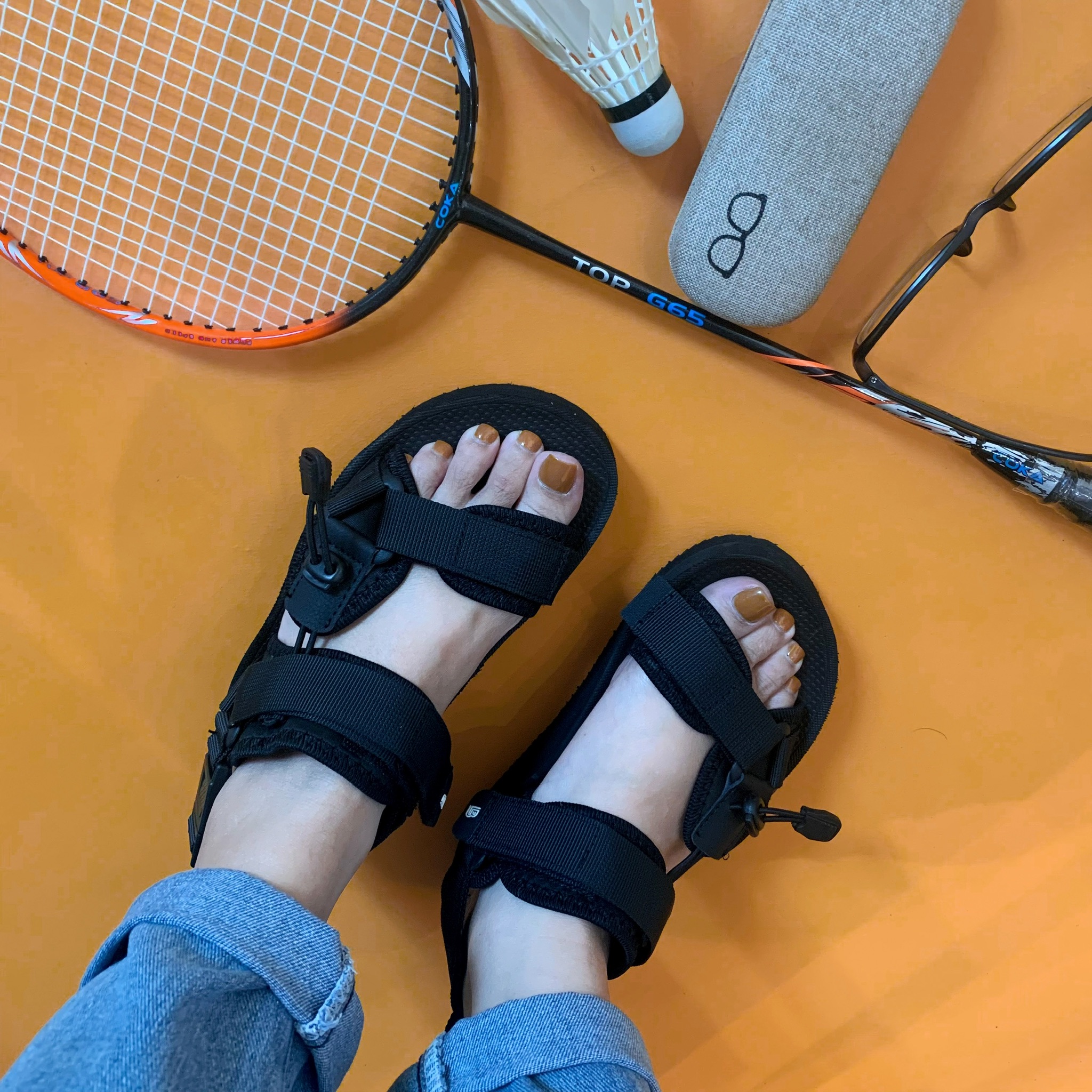 Giày Sandal Nữ The Bily 01W Quai Chéo Dây Rút - Màu Xám BL01WX