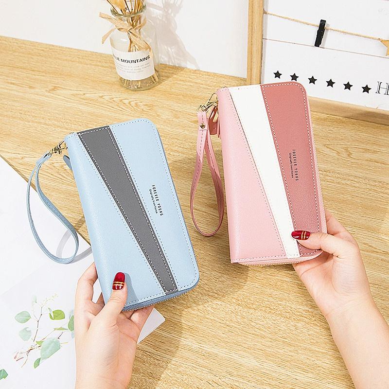 Ví Nữ Cầm Tay Dài Xinh Xắn Kiểu Dáng Đẹp Da PU Cao Cấp Thời Trang Hàn Quốc Sang Trọng LỊCH THIỆP