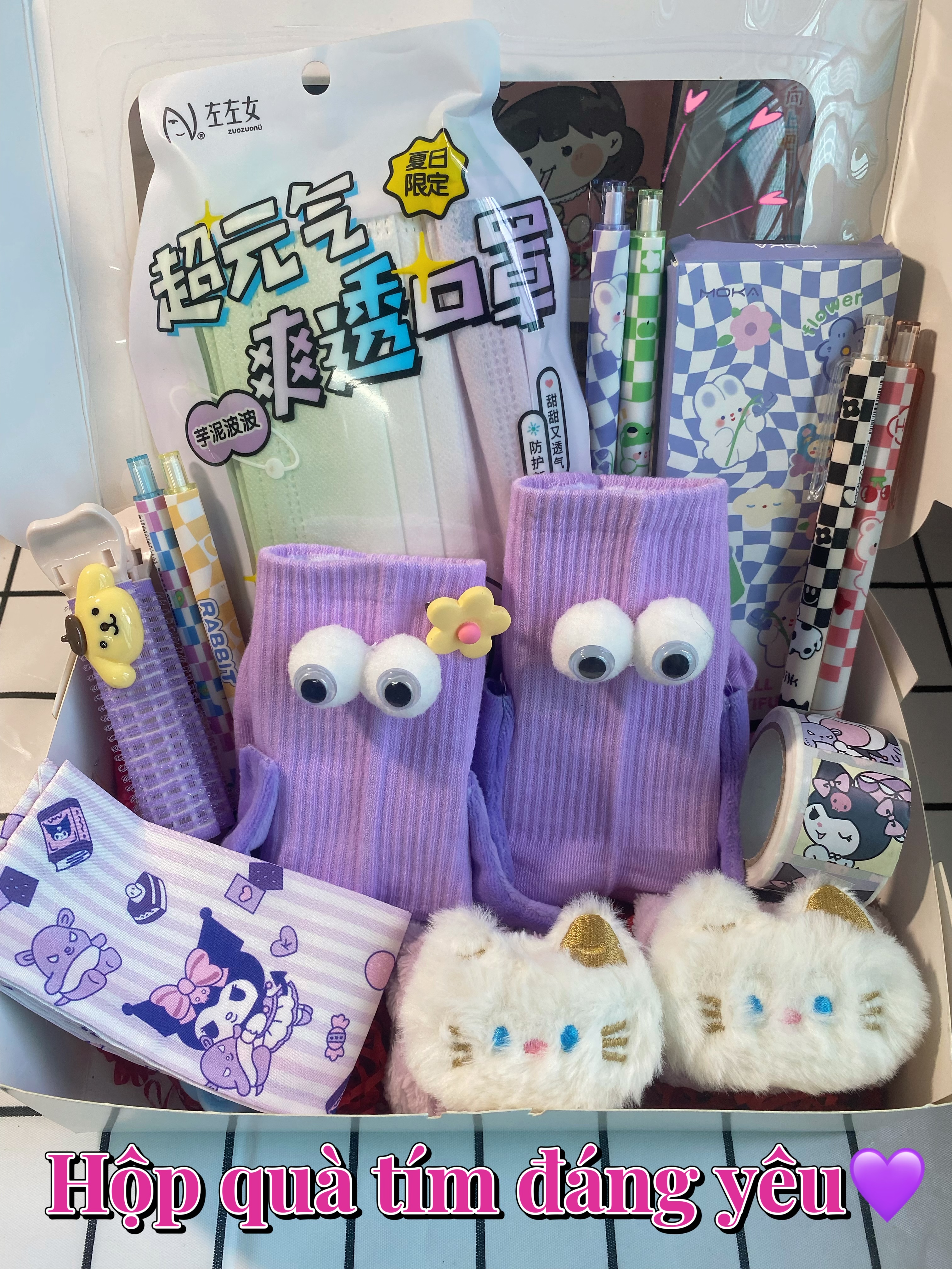 Hộp quà cute tặng bạn gái,crush