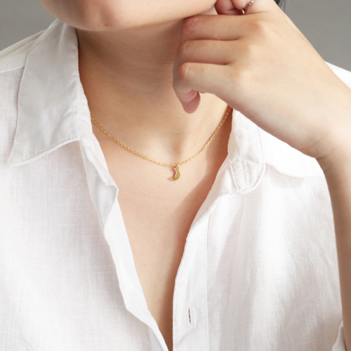 Dây chuyền bạc mặt trăng Gix Jewel DC17