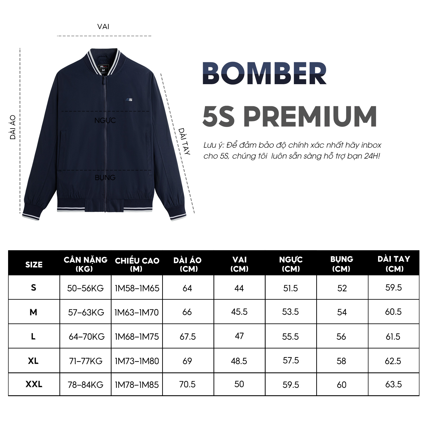 Áo Khoác Bomber Nam 5S, Chất Liệu Cao Cấp, Cản Gió, Chống Bám Bụi, Thiết Kế Basic Trẻ Trung, Lịch Lãm