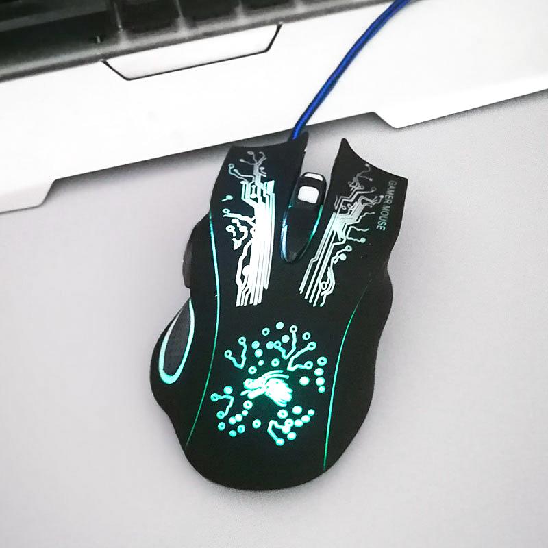 6D USB Chuột Chơi Game Có Dây 4000DPI 6 Nút Quang Chuyên Nghiệp Pro Game Thủ Chuột Chuột Máy Tính Dành Cho Máy Tính Laptop trò Chơi Chuột UM