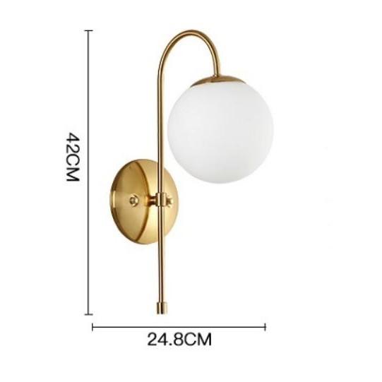 Đèn tường kiểu dáng sang trọng, tinh tế - kèm bóng LED chuyên dụng