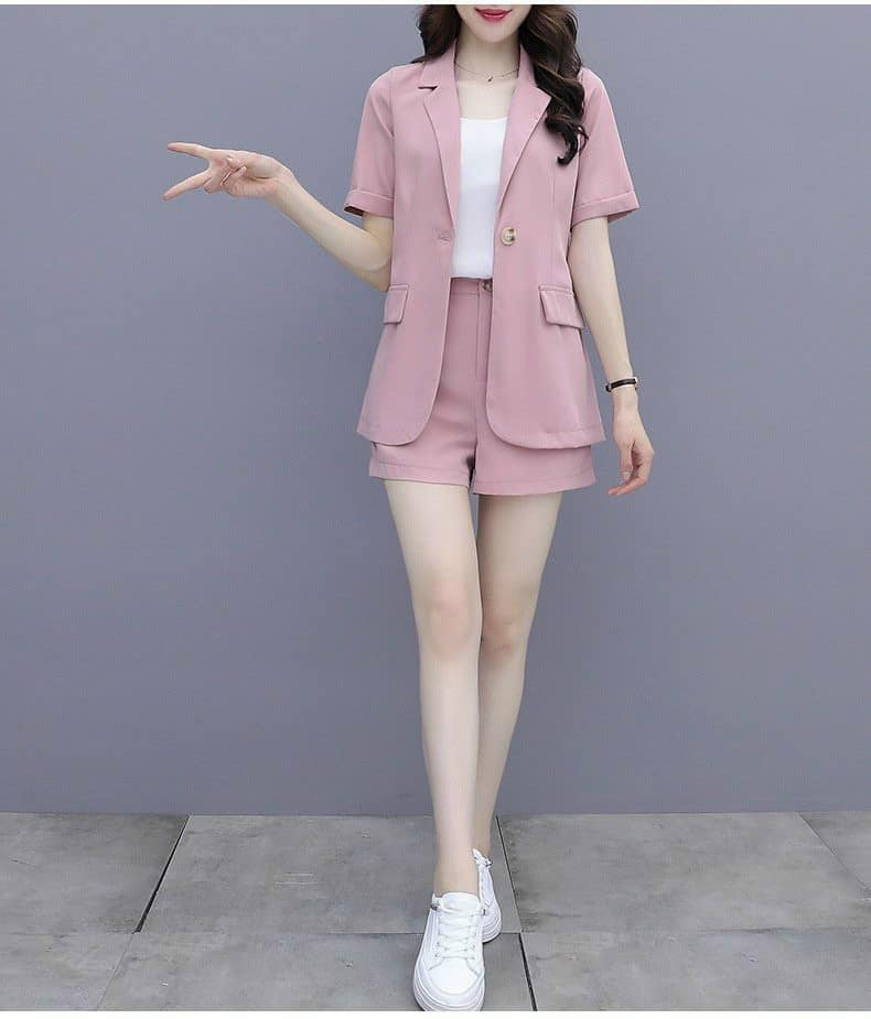 SET VEST SHORT KÈM ÁO THUN