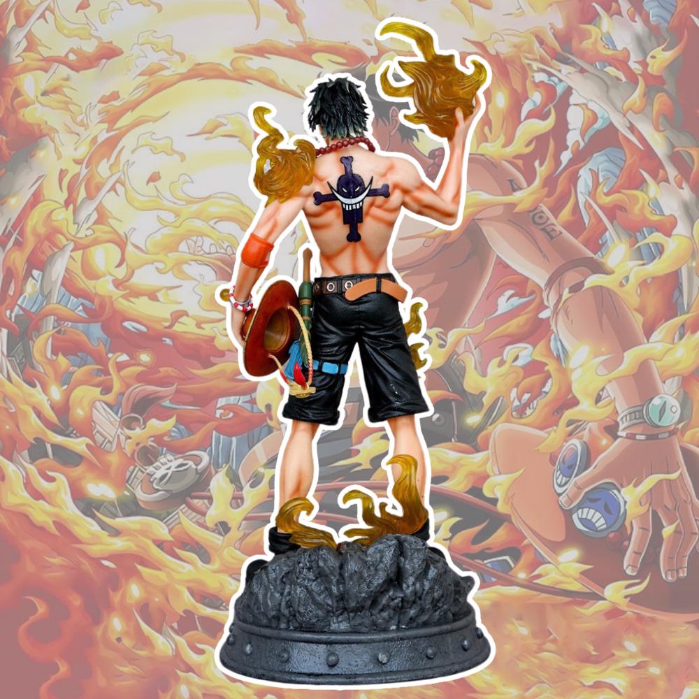 Mô Hình ACE Tay Nắm Lửa 36CM Mô hình One Piece Cao Cấp, Figure Mô Hình Anmie One Piece Luffy Vua Hải Tặc