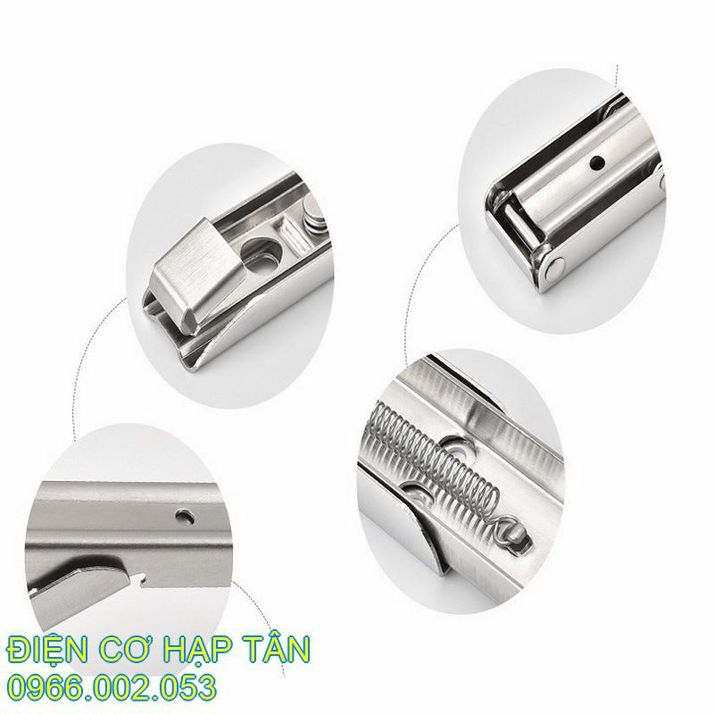 Bản lề gấp thông minh INOX 20cm bộ 2 chiếc tải trọng 60kg