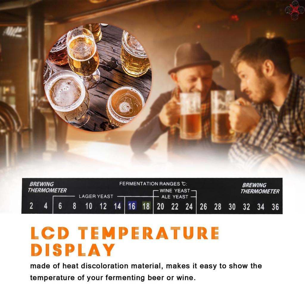 Đồng Hồ Đo Nhiệt Độ Lên Men Rượu Bia
