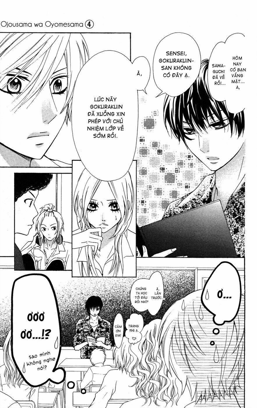 cô dâu tiểu thư - ojousama wa oyomesama chapter 21 5