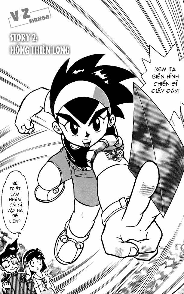 hiệp sĩ giấy - origami fighter chapter 2 2