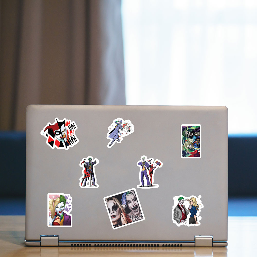 Joker &amp; Harley Quinn - Set 30 sticker hình dán