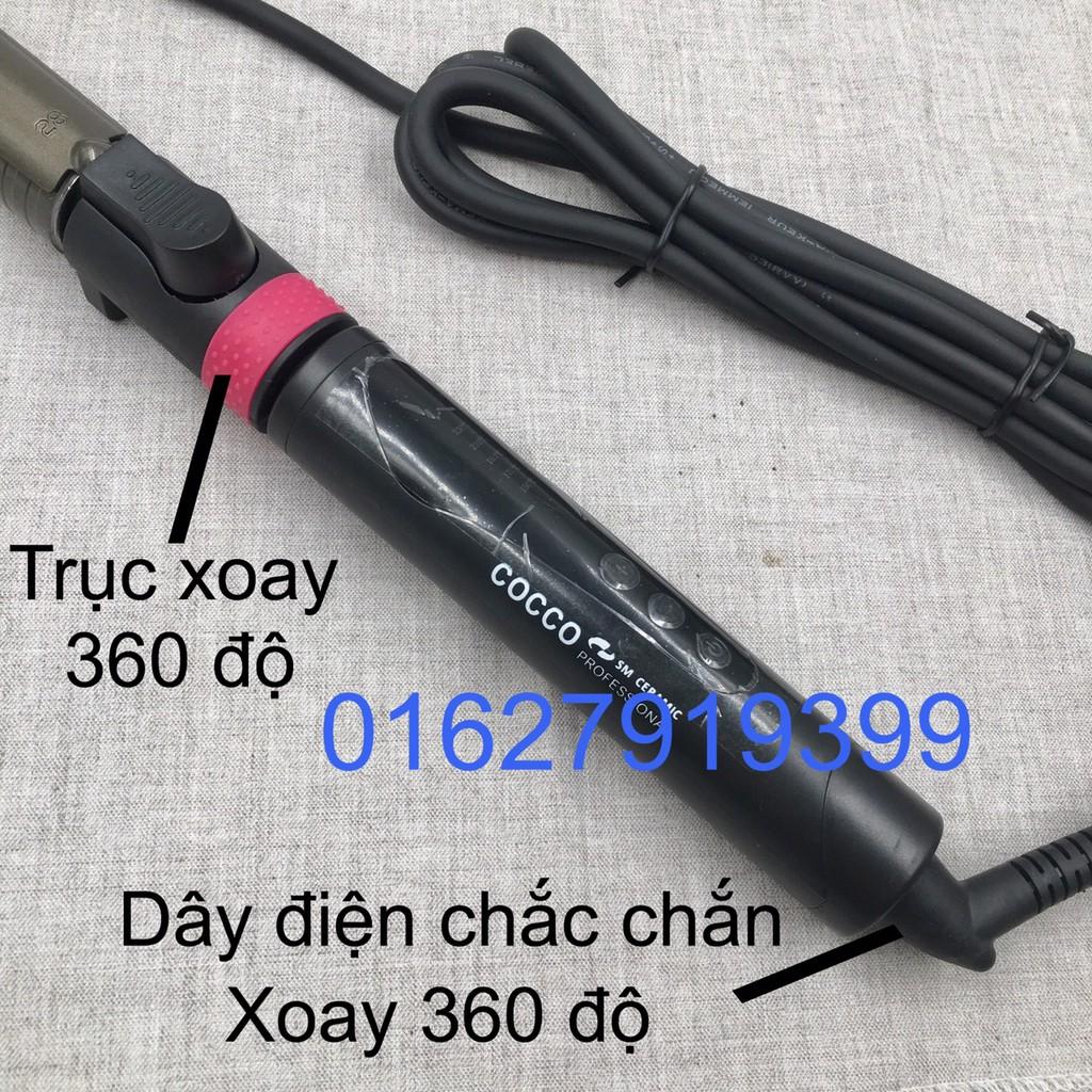 Máy uốn tóc chuyên nghiệp COCCO xoay trục