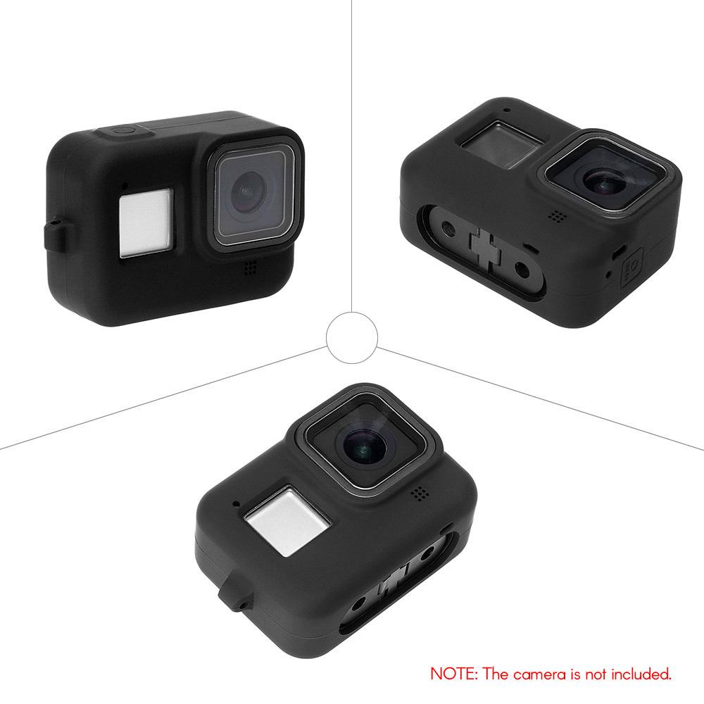 Camera Accessories Kit Compatible with GoPro Hero 8 with Storage Case Waterproof Housing Screen Protectors Silicone