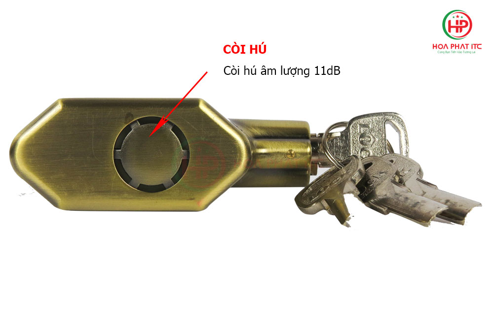 Ổ khóa chống trộm có còi hú K-8325A