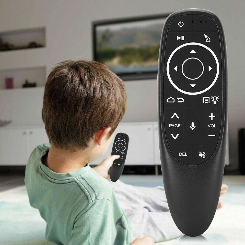 Chuột Bay g10s có đèn bàn phím điều khiển tìm kiếm giọng nói Air Mouse Remote Voice Pro tìm kiếm nội dung bằng giọng nói và cử chỉ tay người dùng - Hàng Nhập Khẩu