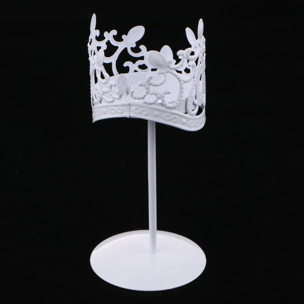 Wrought Iron Tea Light Candle Holder Candlestick Wedding Decor