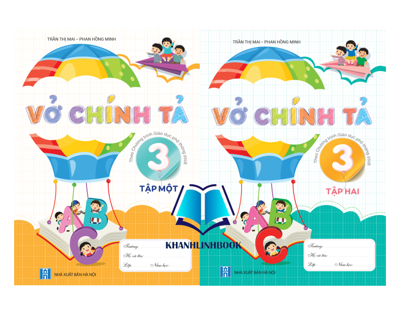 Sách - Combo 2 cuốn Vở chính tả lớp 3