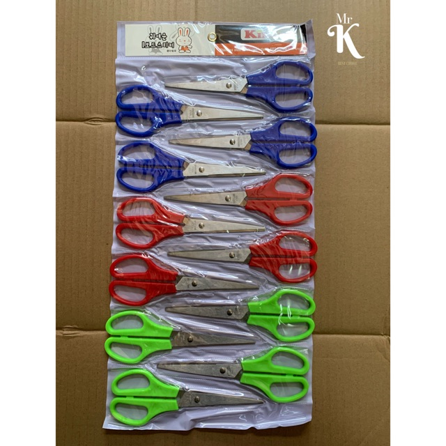 Cây kéo cắt giấy, cắt thủ công học sinh, dài 16cm