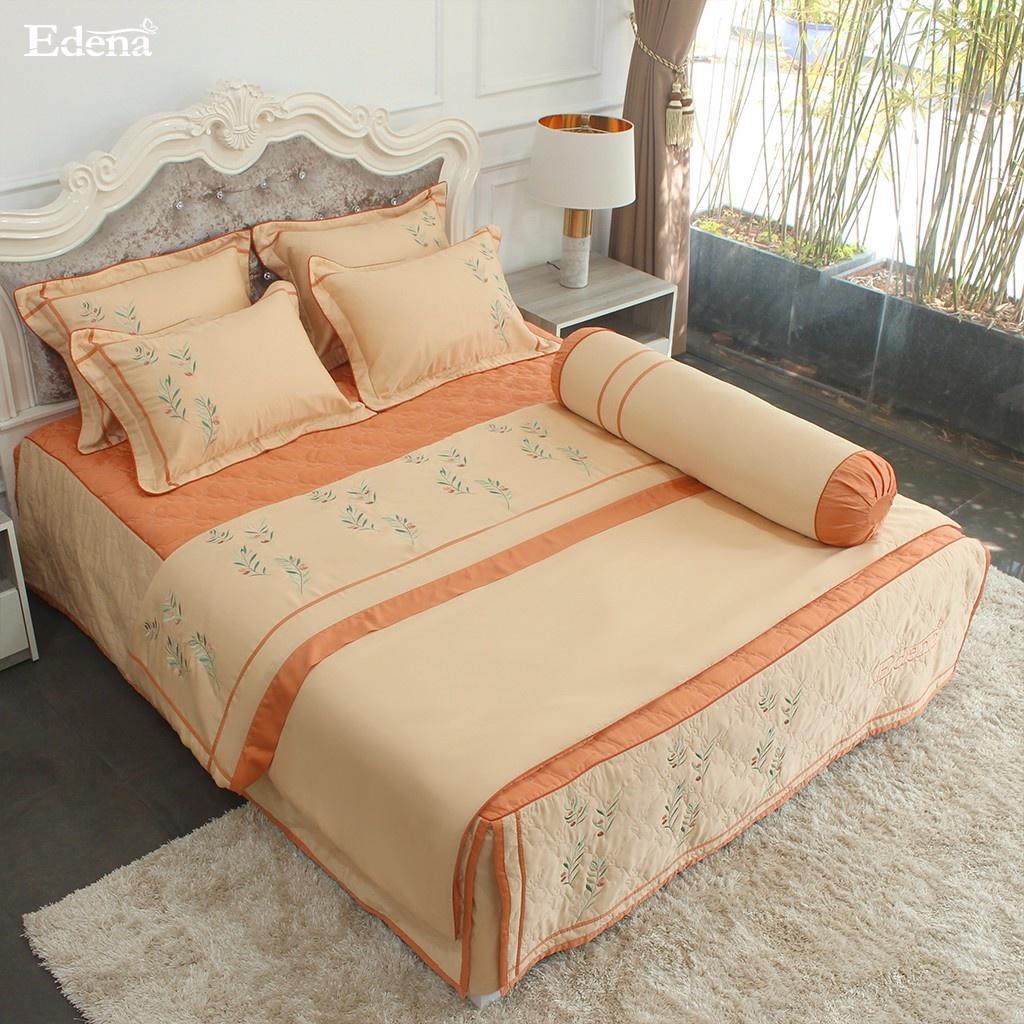 Bộ Ga Chần Gòn Tencel Edena 774 Gồm 5 Món
