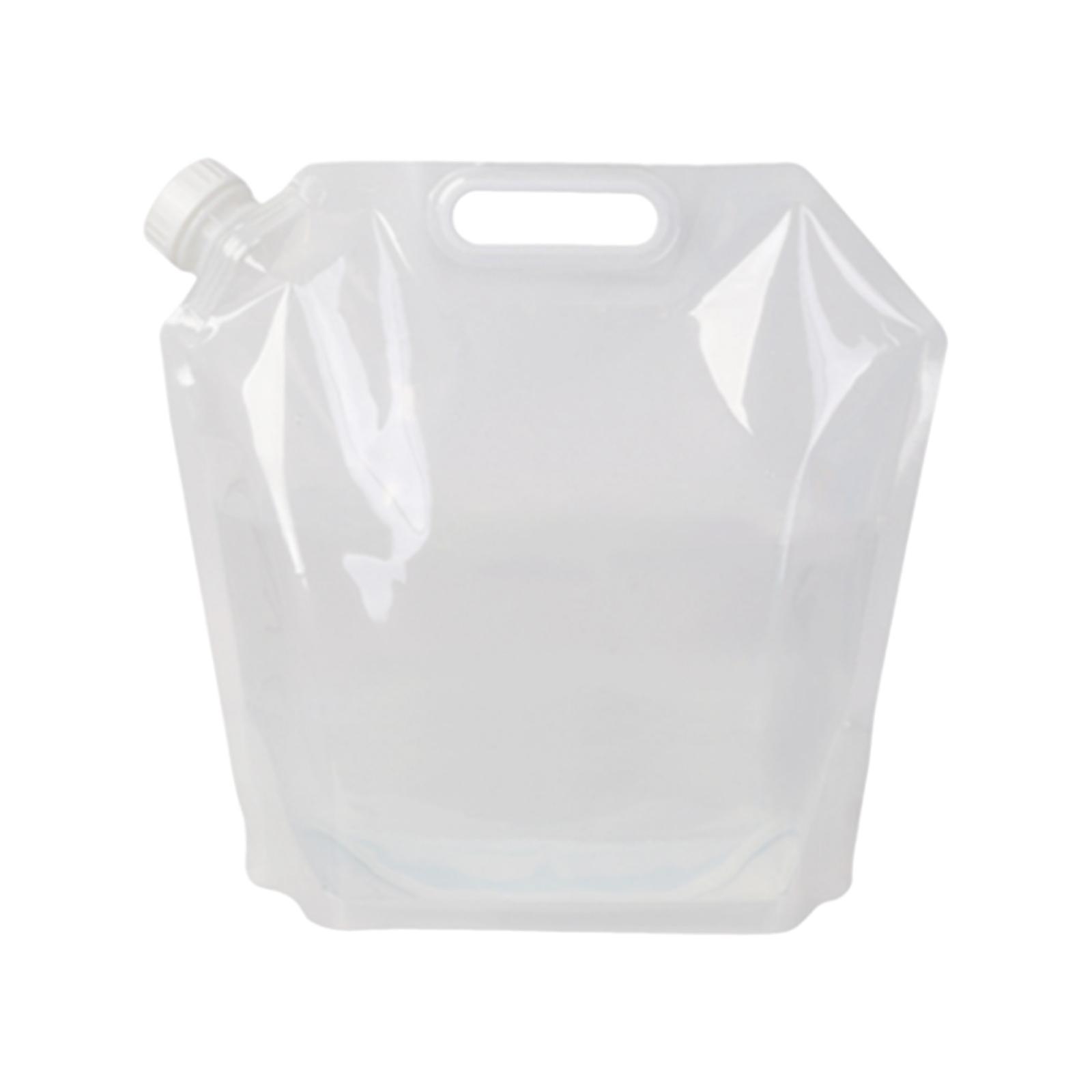 Foldable Water Tank Container Bag 5L Outdoor Drinking Tool Durable 32.5x30cm