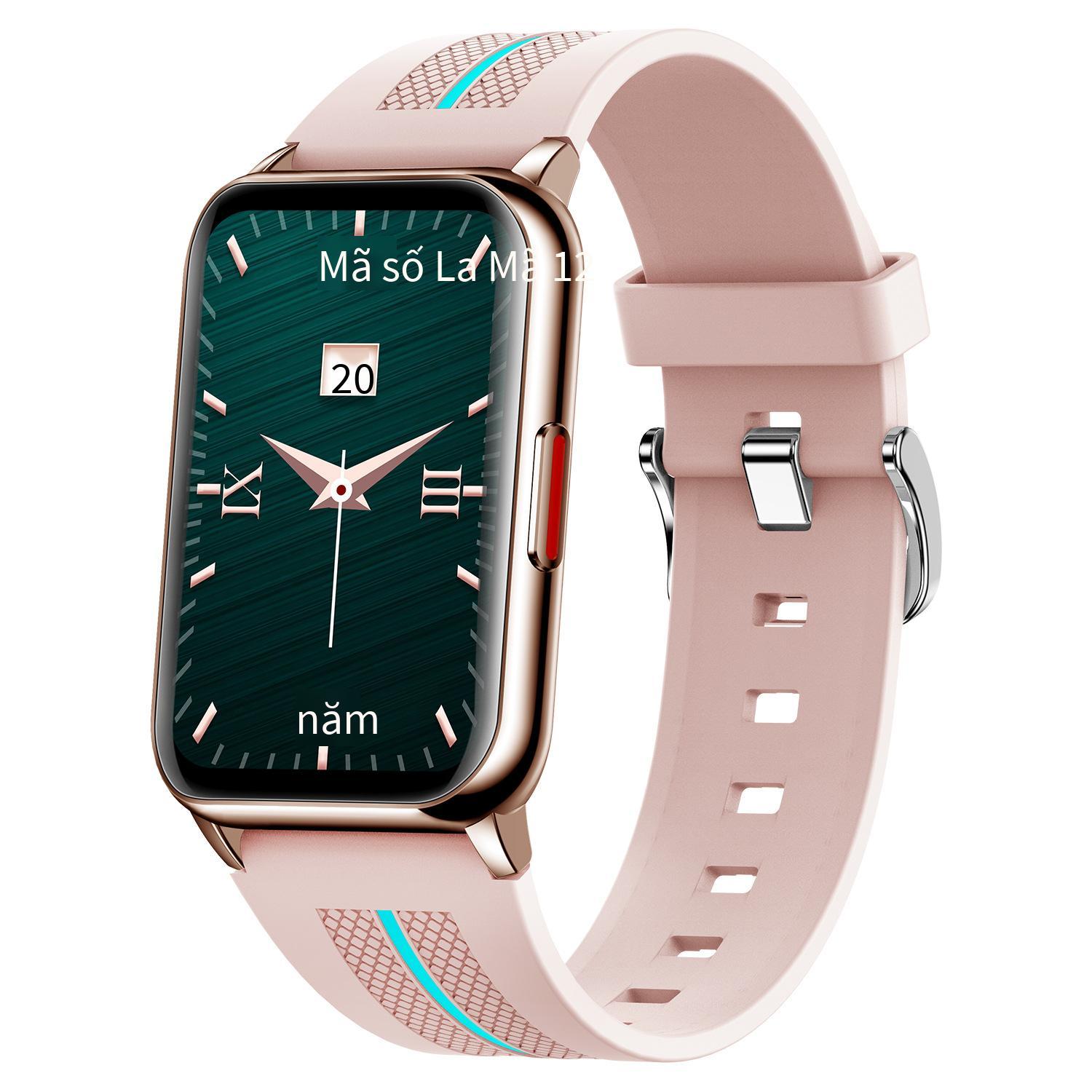 Ưu đãi đặc biệt sản phẩm mới Vòng đeo tay thông minh H76 1.57 inch tập thể dục nhịp tim huyết áp oxy máu Đồng hồ Amazon chống nước IP68