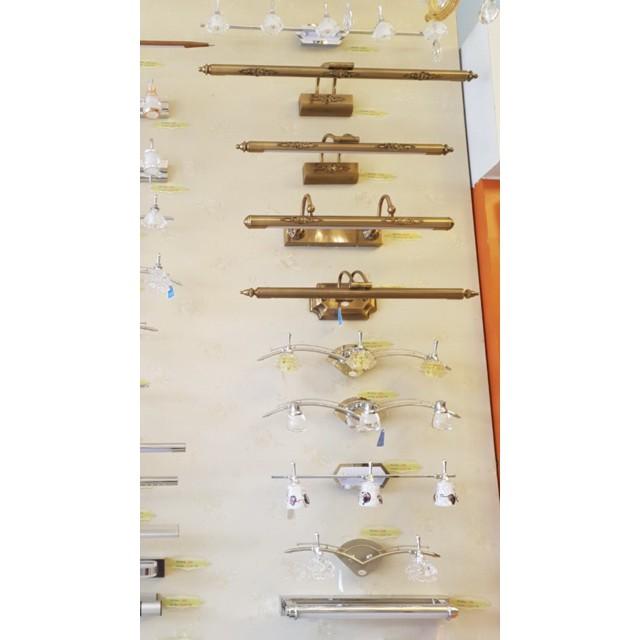 Đèn soi tranh 3 bóng, đèn rọi, đèn trang trí, đèn gắn tường, đèn decor