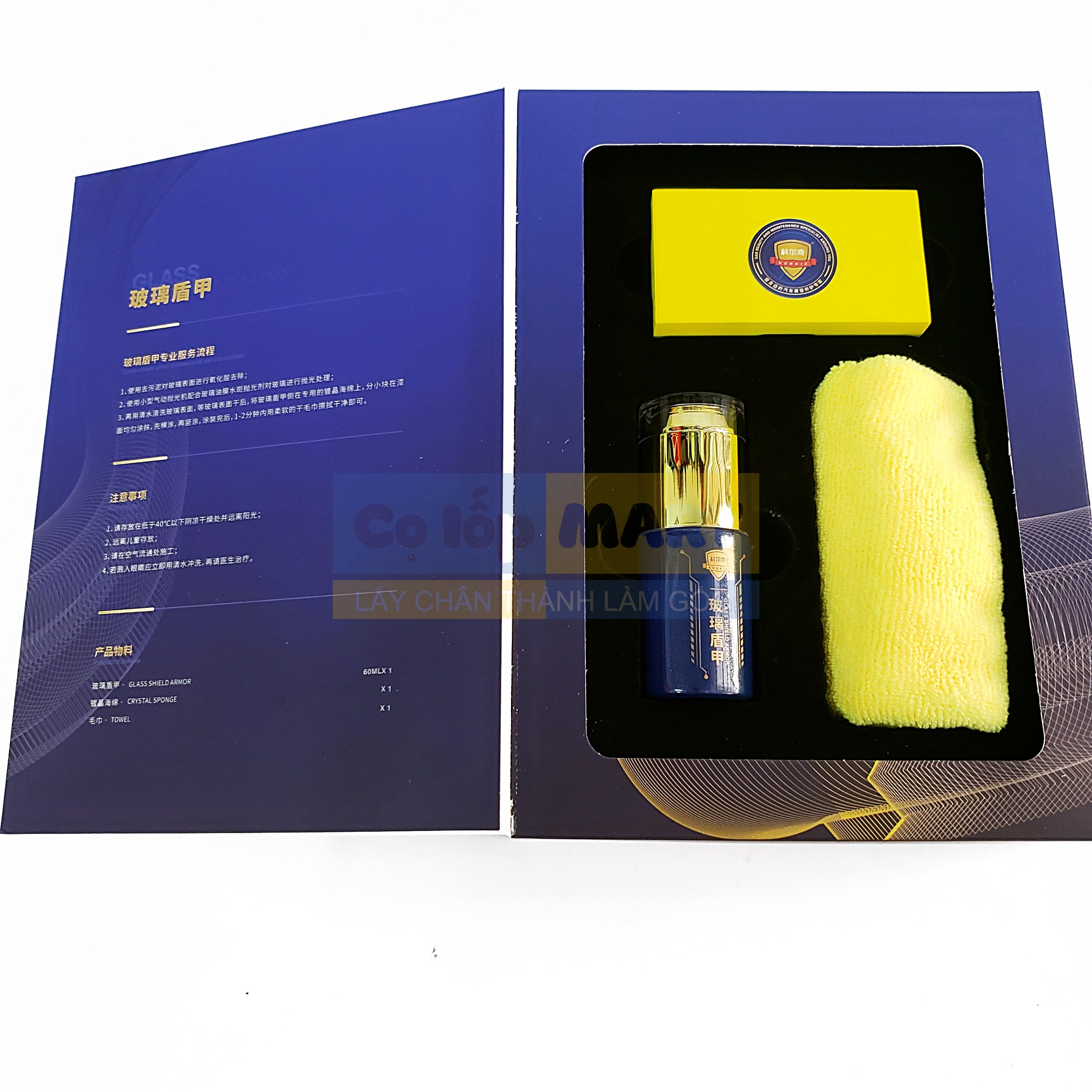 Dung Dịch Phủ Nano Kính K-005 | Phủ Ceramic Kính Xe Ô Tô