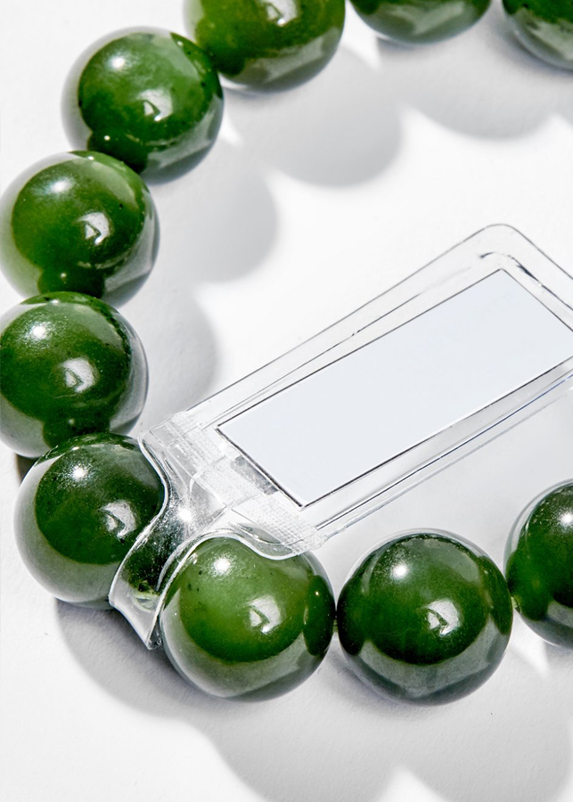 Vòng Tay Phong Thủy Nam Đá Ngọc Bích Mệnh Mộc, Hỏa Ngọc Quý Gemstones