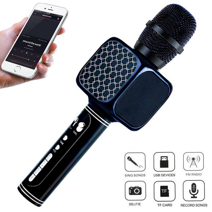 MIC KARAOKE YS69 3 IN 1 - MICRO CẦM TAY TIỆN LỢI CA HÁT KHI KẾT NỐI BLUETOOTH