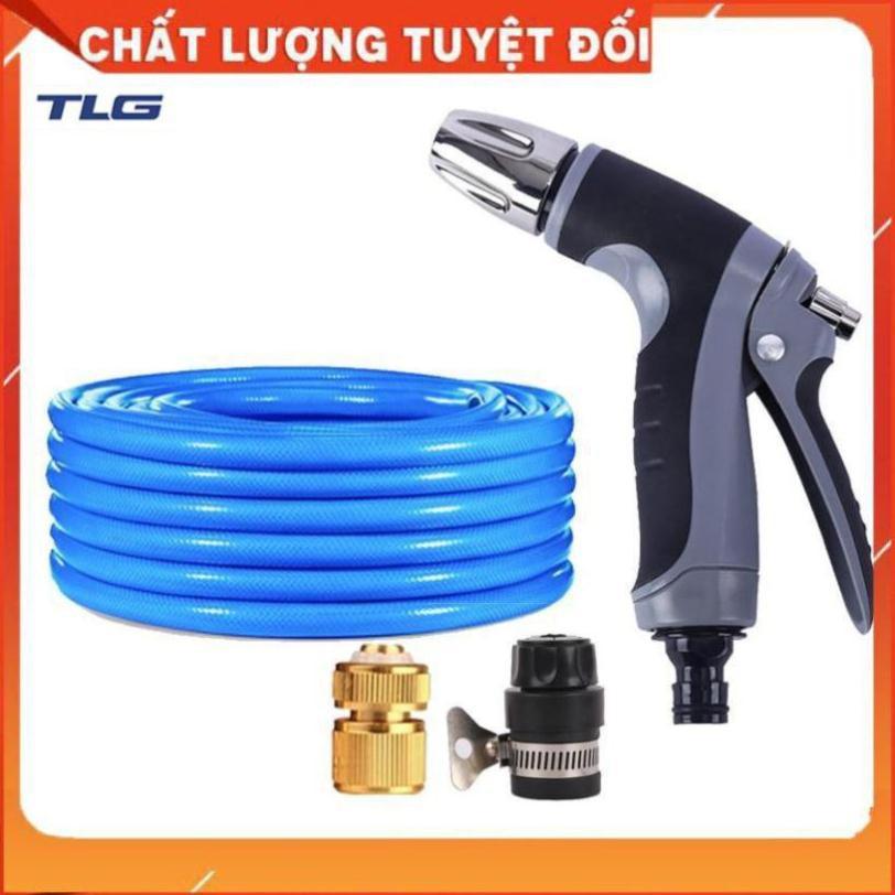 Bộ dây và vòi xịt tăng áp rửa xe tưới cây 20M  206817