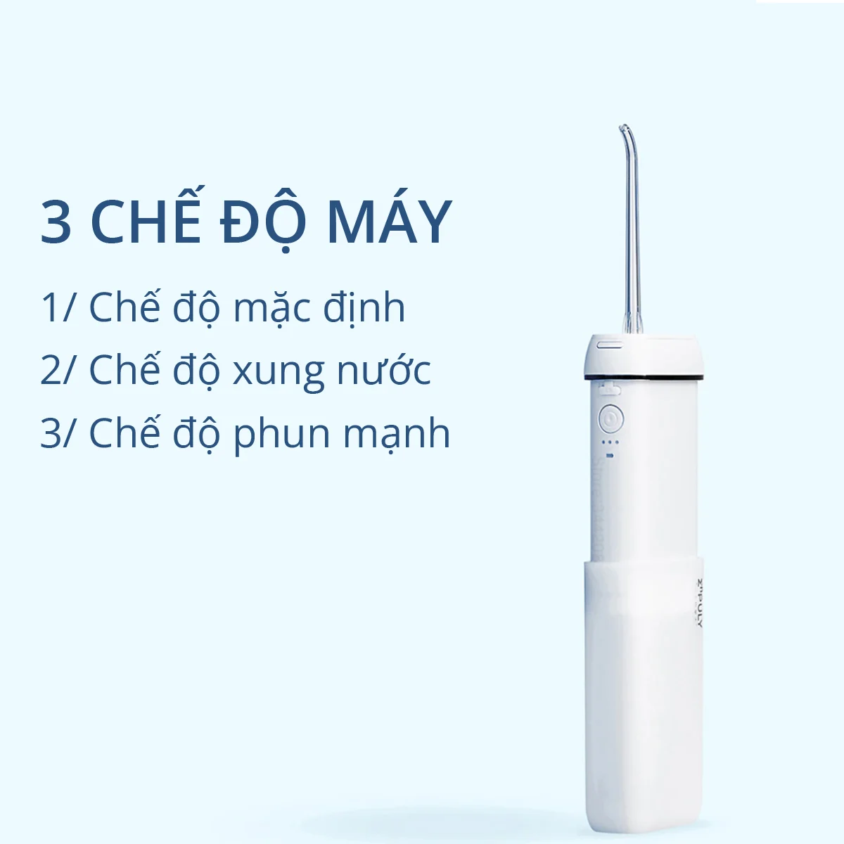 Tăm nước Kachi MK357 nhỏ gọn dễ dàng bỏ trong túi xách - Hàng chính hãng