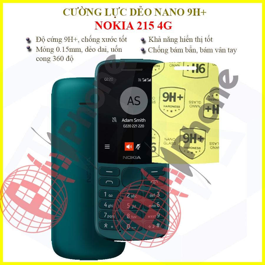 Dán cường lực dẻo nano  dành cho Nokia 215 4G 2020