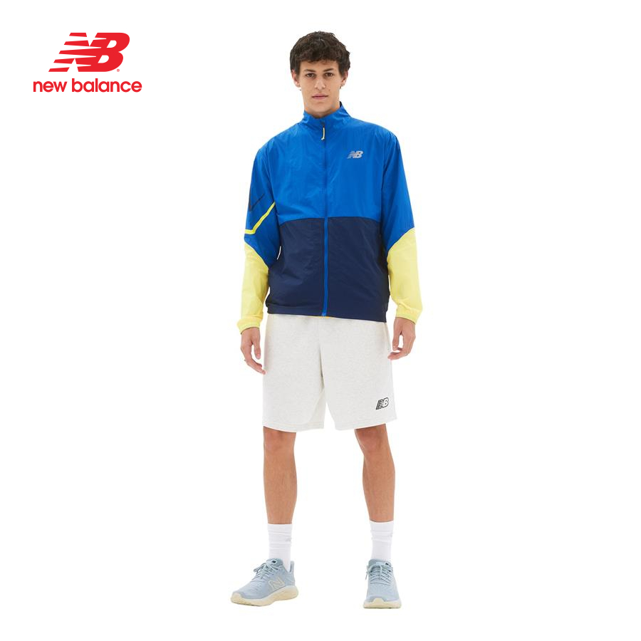 Áo khoác thể thao nam New Balance RUNNING JACKET M COBALT - MJ21265CO (form quốc tế)