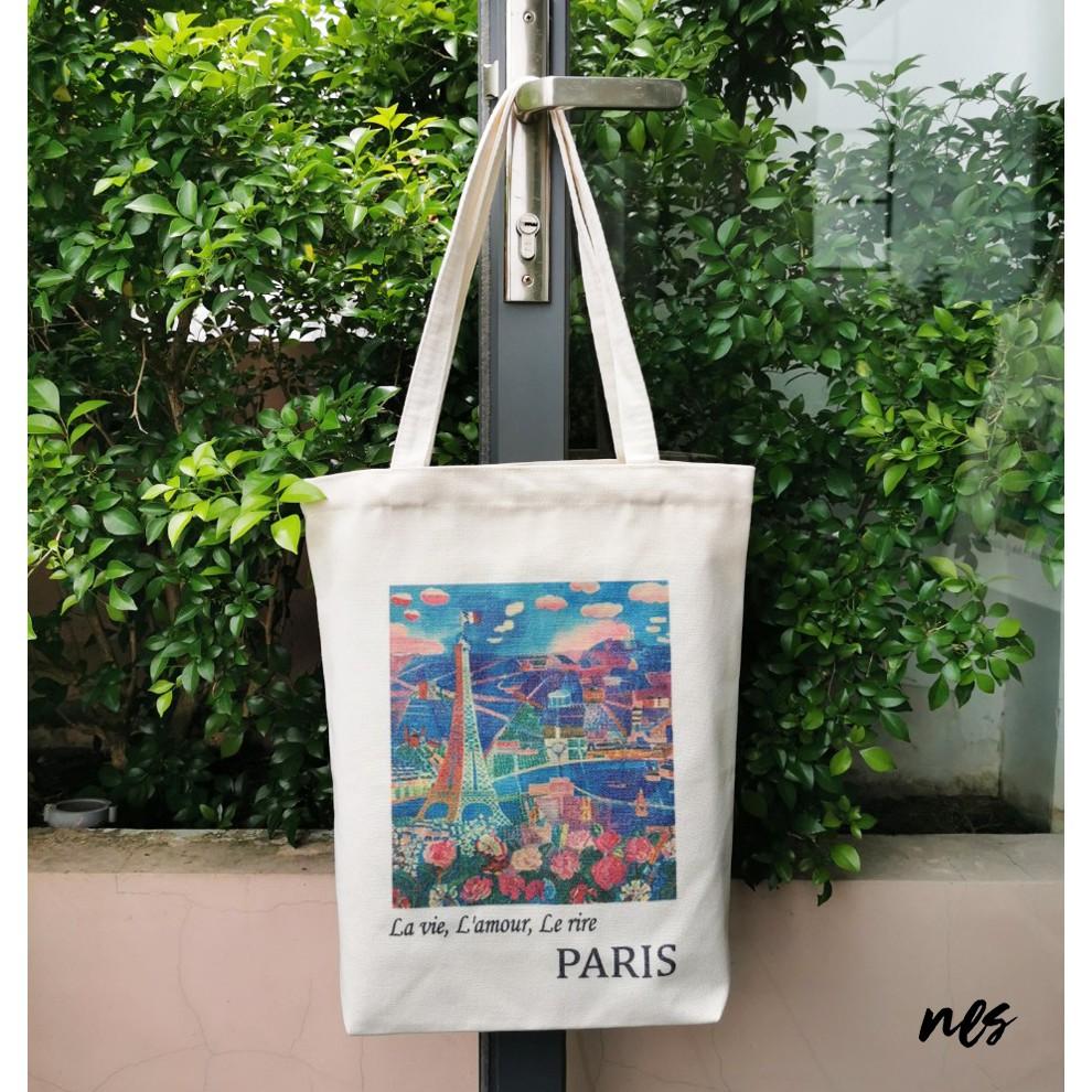 TÚI CANVAS TOTE PARIS - MAIHOME VB-MH007