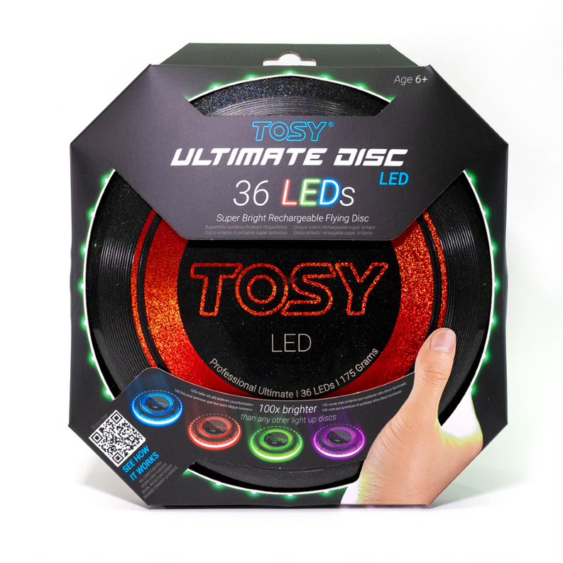 Đĩa ném TOSY Ultimate Disc - 36 LEDs Đỏ