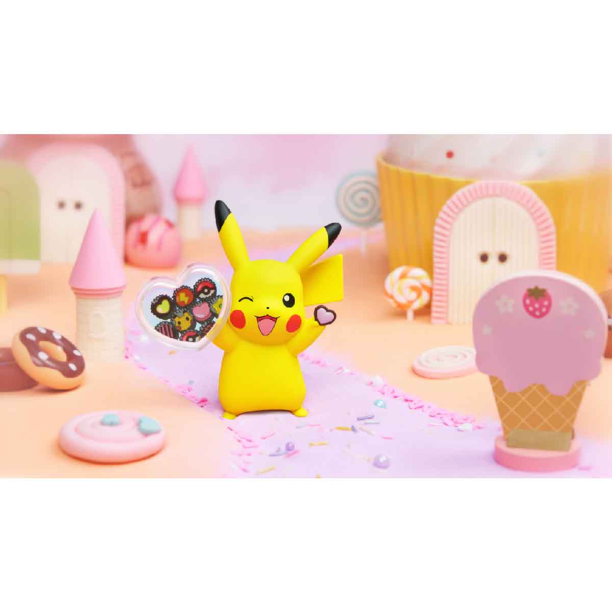 Đồ Chơi Mô Hình Pikachu Tặng Bạn Chocolate POKEMON TOYS CHOCO/LBW24007