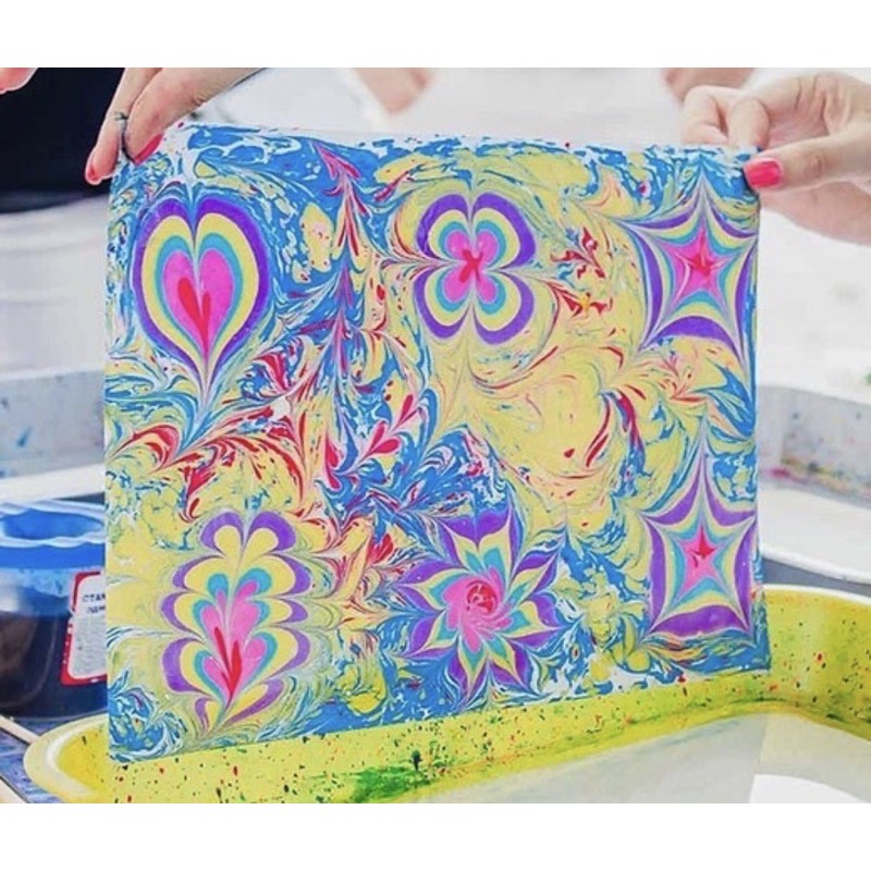 Đồ Chơi Bộ Kit Vẽ Tranh Thủy Ấn – Mideer Marbling Paint Kit