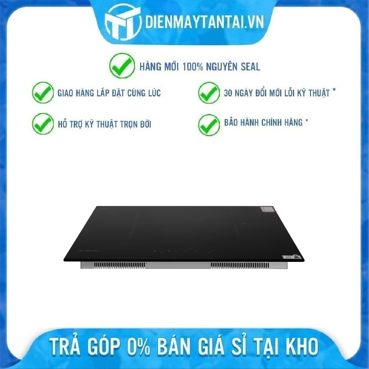 Bếp từ hồng ngoại lắp âm Malloca MIR 772 - Hàng chính hãng