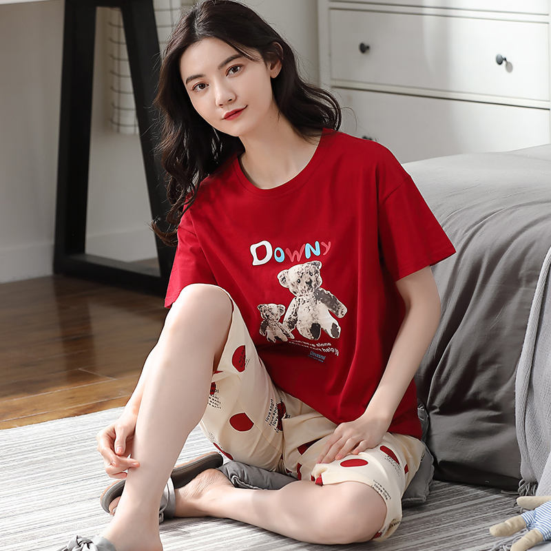 Đồ mặc nhà lửng cotton 5015