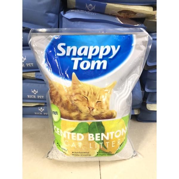 Cát Mèo, Cát Vệ Sinh Cho Mèo Snappy Tom 5L Đủ Mùi, Siêu Thơm, Siêu Vón Cục