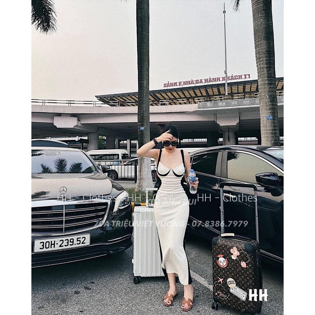 VÁY ĐI CHƠI, VÁY ÔM BODY THUN TĂM MAXI 2S CỰC SANG CHẢNH