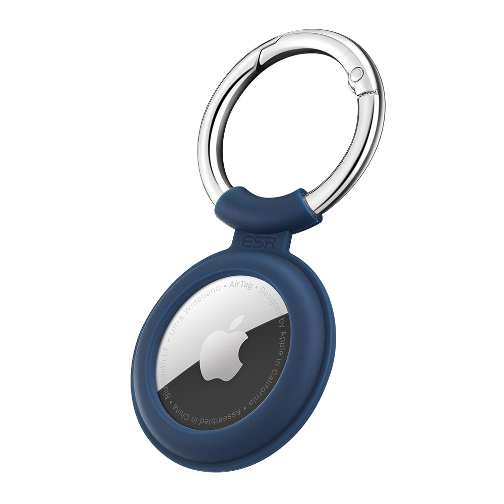 Bao Case Vỏ Bảo Vệ ESR Cloud Silicone Keychain Case cho Apple AirTag - Hàng Nhập Khẩu