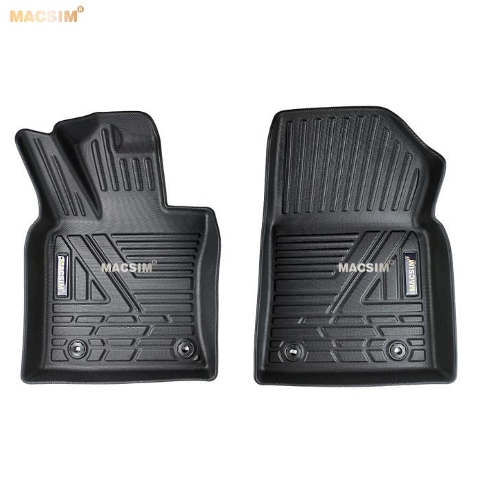 Thảm lót sàn xe ô tô Lexus Es 2018-2020 TC Nhãn hiệu Macsim chất liệu nhựa TPE cao cấp