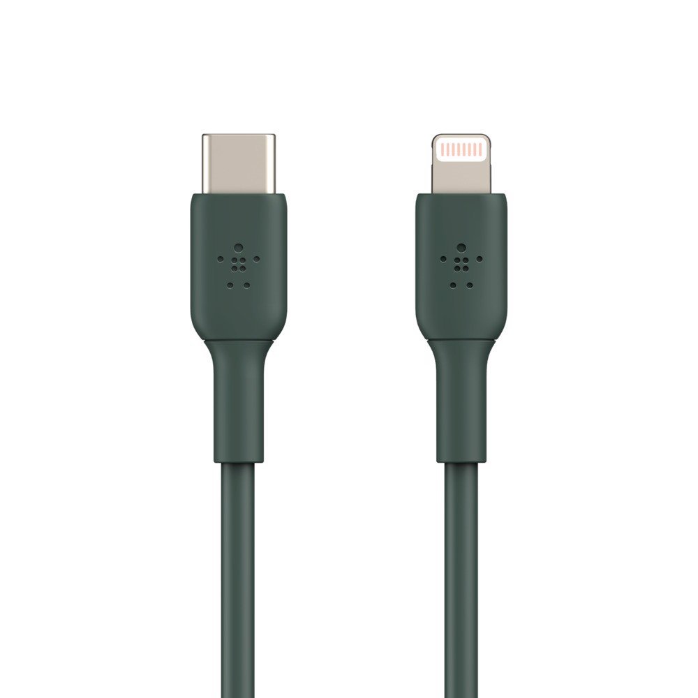 Cáp USB-C to Lightning BOOST↑CHARGE Belkin vỏ nhựa, chứng chỉ MFi, sạc nhanh 30W - Hàng Chính Hãng - CAA003bt1