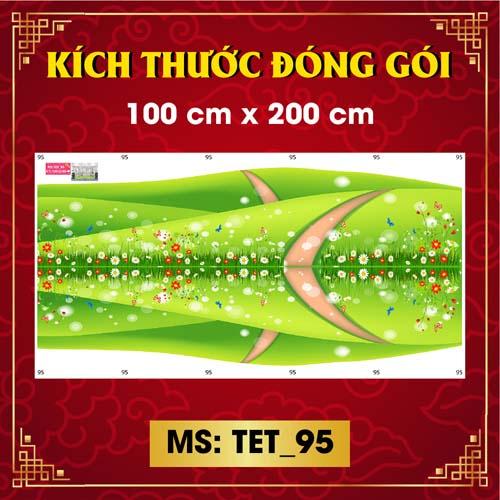 DECAL TRANG TRÍ TẾT 2023 COMBO SỐ 63