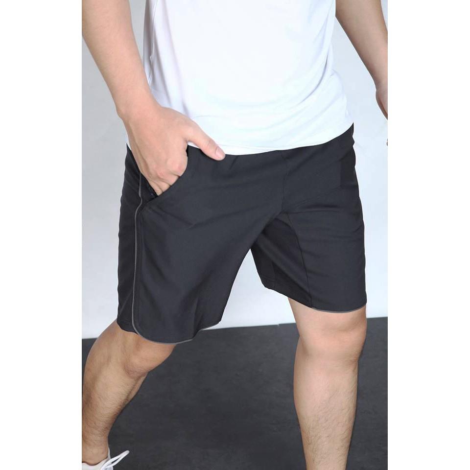 - QUẦN SHORT GIÓ THỂ THAO NAM CO GIÃN SIÊU NHẸ DÁNG THỂ THAO CỰC HOT
