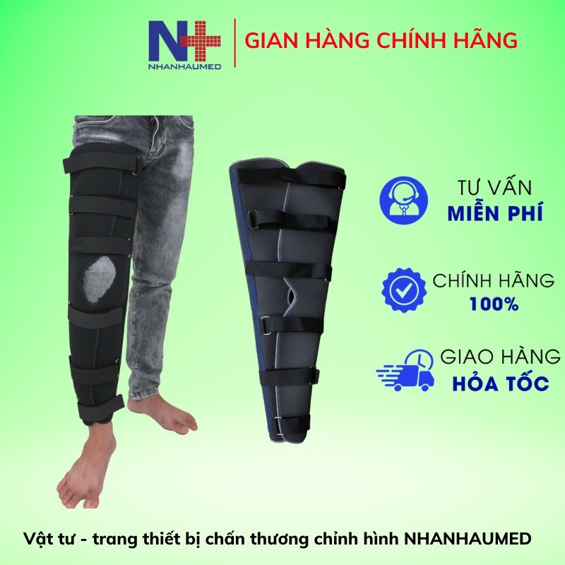 Nẹp Đùi - Nẹp Hỗ Trợ Cố Định Khớp Gối, Đùi, Cẳng Chân Linh Hiếu