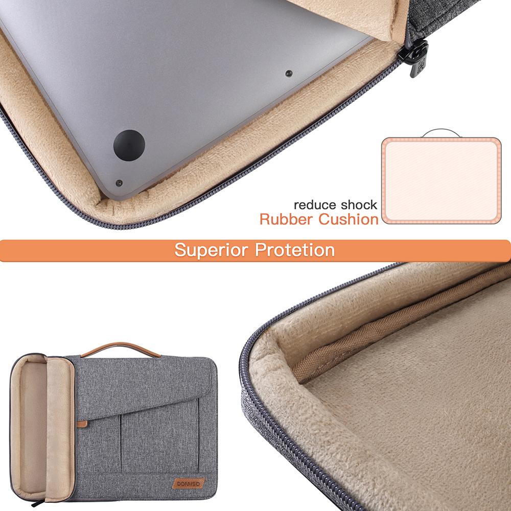 Sách Bao Da Ốp Lưng Phong Cách Bảo Vệ Laptop Có Dây Đeo Vai Cho 14 "15.6" 17 “Inch Túi Máy Tính